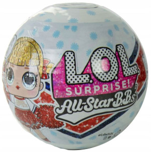L.O.L. Surprise kula All Star BBs Cheerleader z laleczką