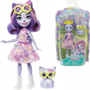 Enchantimals Zestaw lalka Hadley Husky i figurka pieska Sledder