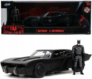 Zestaw Batman pojazd Batmobile 1:24 z figurką Batman