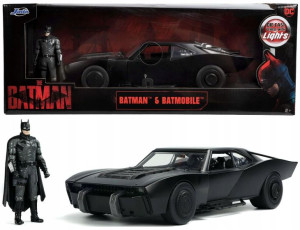 Zestaw Batman Batmboile pojazd z figurką 1:18 światło