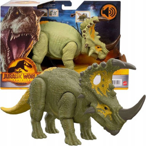 Jurassic World Dziki Ryk Figurka dinozaur Sinoceratops z dźwiękiem