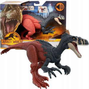 Jurassic World Dziki Ryk Figurka dinozaur Megaraptor z dźwiękiem