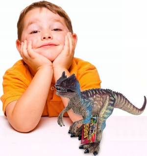 Figurka dinozaur Allosaurus ruchoma paszcza i łapy
