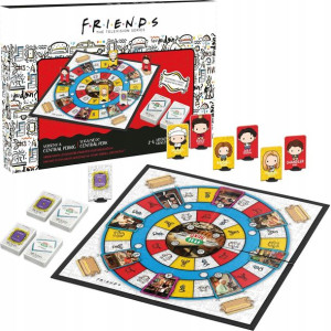 Friends Gra planszowa Przyjaciele Ścigaj się do Central Perk