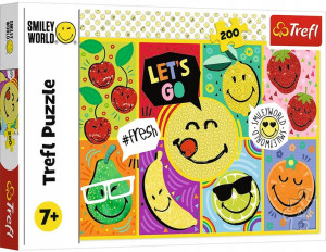 Puzzle 200 elementów Wesoły Smiley World