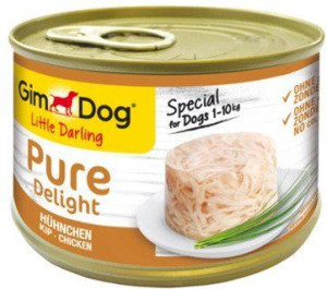 GimDog | Little Darling Pure Delight | Puszka 150g - Kurczak 150g