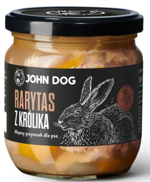 John Dog | Rarytas | Słoik 380g - Królik 380g