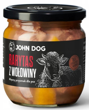 John Dog | Rarytas | Słoik 380g - Wołowina 380g