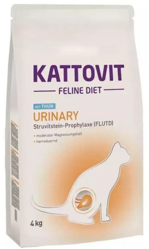 Kattovit | Urinary | Karma sucha dla kota - Urinary tuńczyk 4kg
