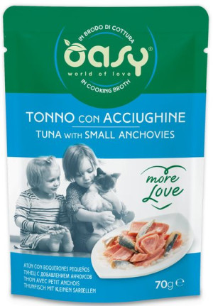 Oasy | More Love | 70g - Tuńczyk z anchois 70g