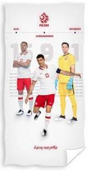 Ręcznik Duży Polska Lewandowski Szczęsny Glik