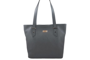 Shopper bag - duże torebki miejskie - Szare ciemne