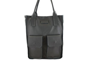 Torby shopper bag do pracy - Szare ciemne