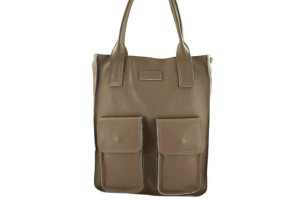 Torby shopper bag do pracy - Beżowe