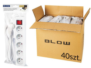 98-538  Przedłużacz pr-570wsp 3m 3x1,5 biały o