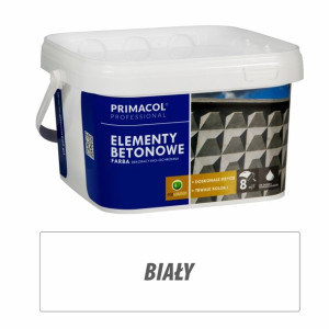 Farba do elementów betonowych - 2,5l biała