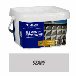 Farba do elementów betonowych - 2,5l szara