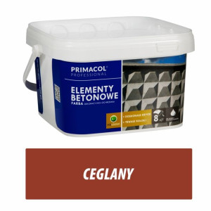 Farba do elementów betonowych - 0,75l ceglana