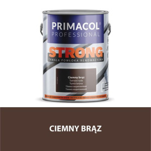 STRONG 2,5l ciemny brąz Powłoka renowacyjna na drewno i beton