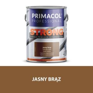 STRONG 2,5l jasny brąz Powłoka renowacyjna na drewno i beton