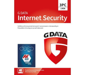 G Data Internet Security 3 PC/1 rok