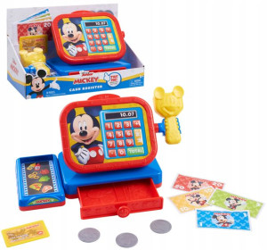 Just Play Myszka Mickey Kasa sklepowa czerwona