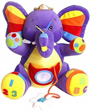 Small Foot Maskotka Słonik Lili z lusterkiem 27 cm