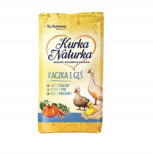 Pasza dla kaczek i gęsi kruszonka KURKA NATURKA Kaczka Gęś 1 10kg