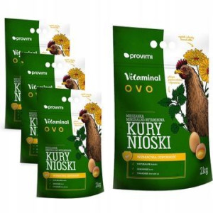Witaminy dla kur niosek 4 x VITAMINAL OVO 2 kg