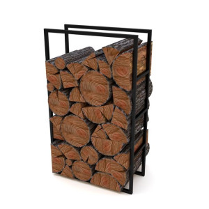Stojak kosz na drewno do kominka LOFT 100x60x25