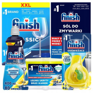 Finish Zestaw do zmywarki Classic 100 Plus Dodatki