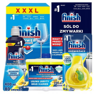 Finish Zestaw do zmywarki Power Essential 112 XXL