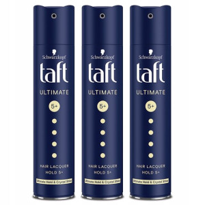 Taft Ultimate Lakier do Włosów Zestaw 3x250ml