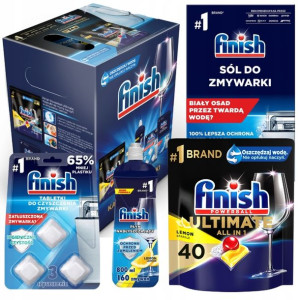 Finish Quantum Ultimate 40 Lemon Zestaw Dodatki