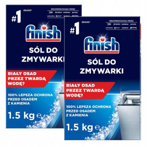 Finish Sól Ochronna do Zmywarki 2x1,5 kg