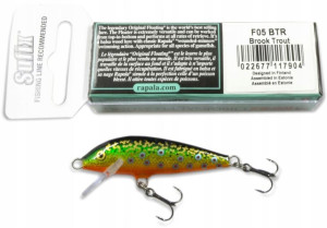 F05 Brt Wobler Rapala Original Floating 5cm 3g