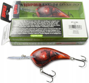 Na Suma! Wobler Dt-16 Sumowy Rapala 7cm/22g 5m