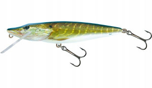 Qpe006 Salmo Wobler Pike 16 Floating # 16cm/52g