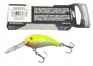 Sdd05 Sfc Wobler Rapala Shad Dancer 5cm/8g