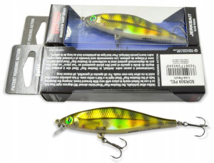 Sdrs09 Pel Rapala Wobler Shadow Rap # 9cm/12g