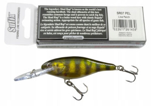 Sr07 Pel Wobler Rapala Shad Rap # 7cm/8g