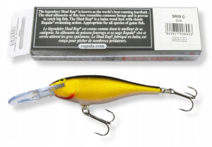 Sr09 G Wobler Rapala Shad Rap 9cm/15g 4,5m
