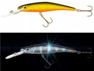 Vu-st09drot Wobler Jaxon Stynka Dr Uv [9cm/8g]