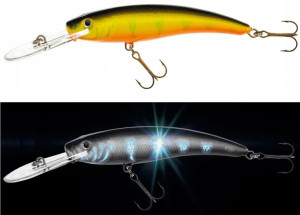 Vu-x09drot Wobler Jaxon Diver Sdr Uv [9cm/12g]