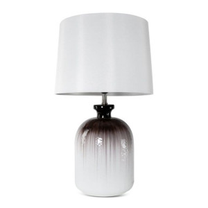 Lampa Dekoracyjna Glamour 38x43x73cm Kremowy