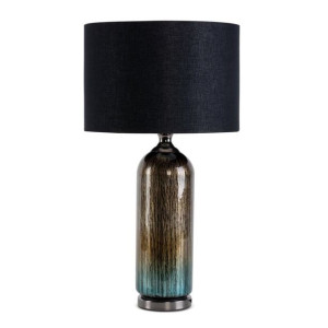 Lampa Dekoracyjna Glamour 36x65cm Czarna