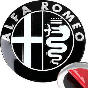 Alfa Romeo Emblemat 74mm 147 156 159 Mito Znaczek