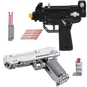 Zestaw Cada Klocki Desert Eagle Falcon broń pistolet 5 naboi + Broń Micro U