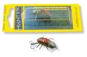 Wobler Lipiński Chrabąszcz Kleń 2,4cm/1,2g Pł/sm