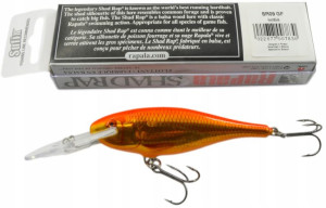 wobler Rapala SHAD RAP NA SZCZCZUPAKA 9cm/15g 4,5M
